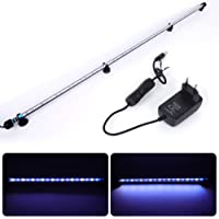 MLJ Acuario LED Iluminación- Iluminación LED para Acuarios Plantados Lámpara LED para Peceras Resistente al Agua Luz…